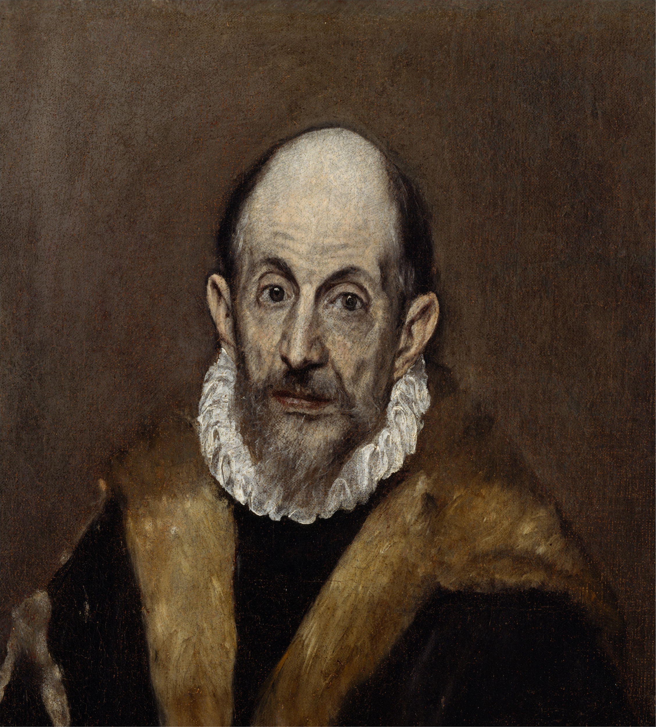 *El Greco, Portrait d'un vieil homme, ca. 1595-1600, The Metropolitain Museum, New York*