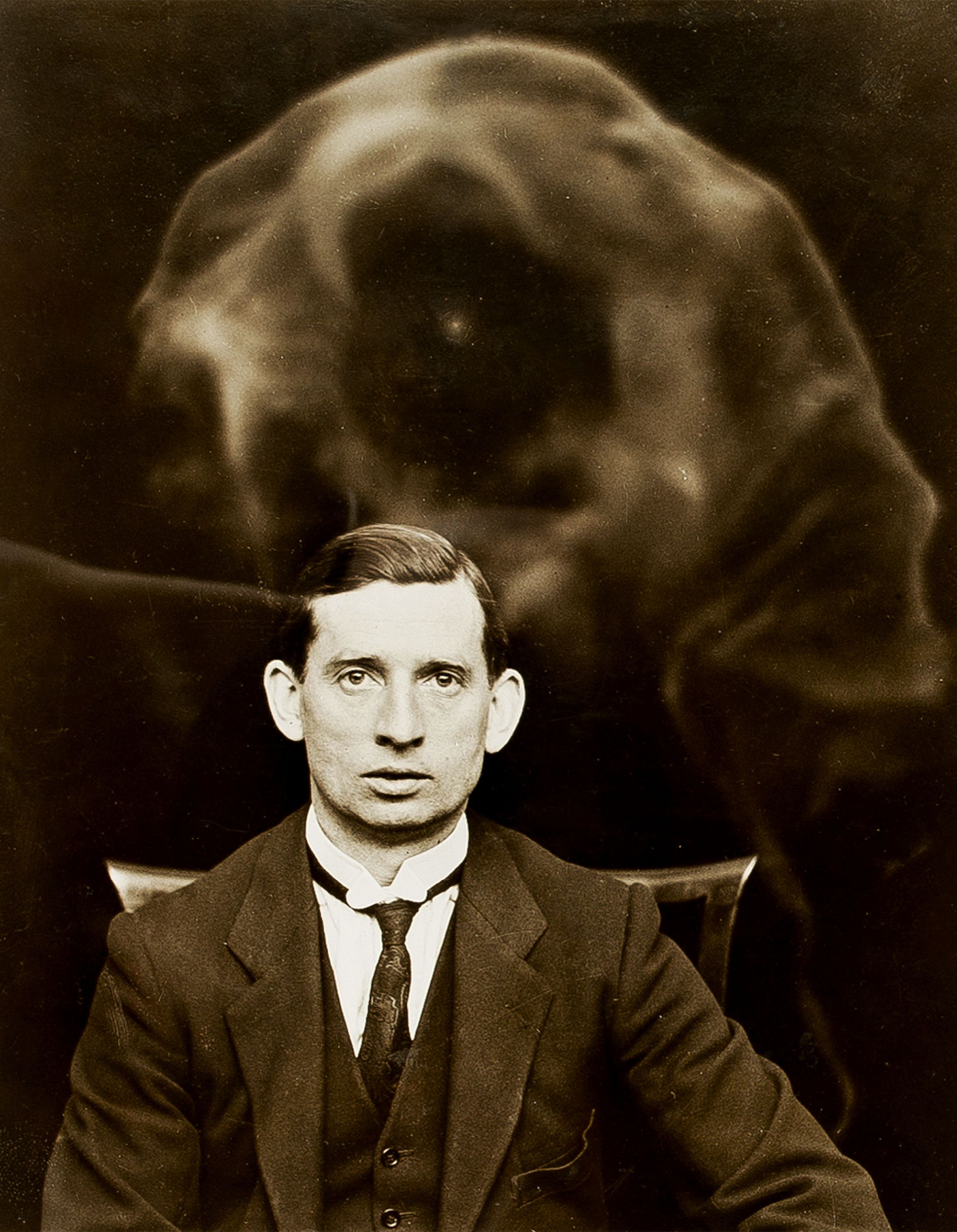 Staveley Bulford, Spirit photograph, 1921, Collection of The College of Psychic Studies, London, Foto: The College of Psychic Studies, London