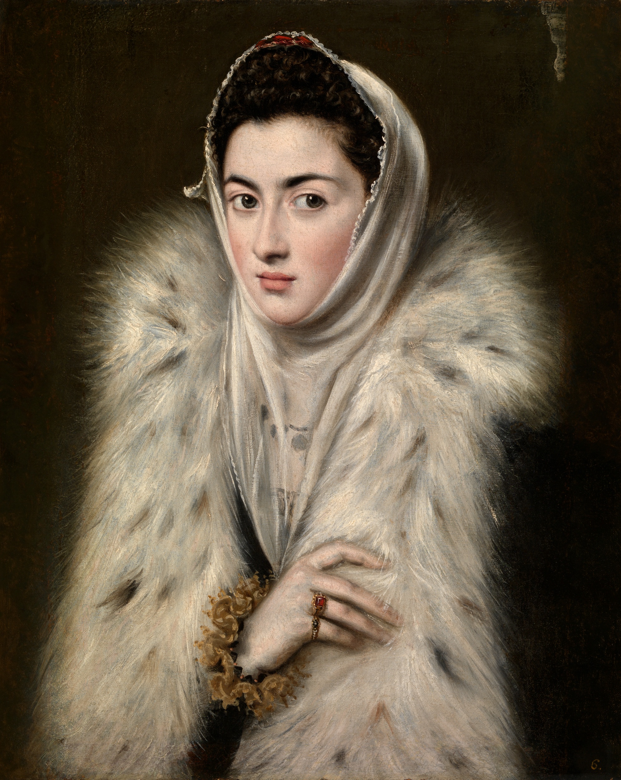 *Alonso Sánchez Coello, zugeschrieben / attributed to, Lady in a Fur Wrap, c. 1577-79, Glasgow Life (Glasgow Museums) on behalf of Glasgow City Council, the Stirling Maxwell Collection*