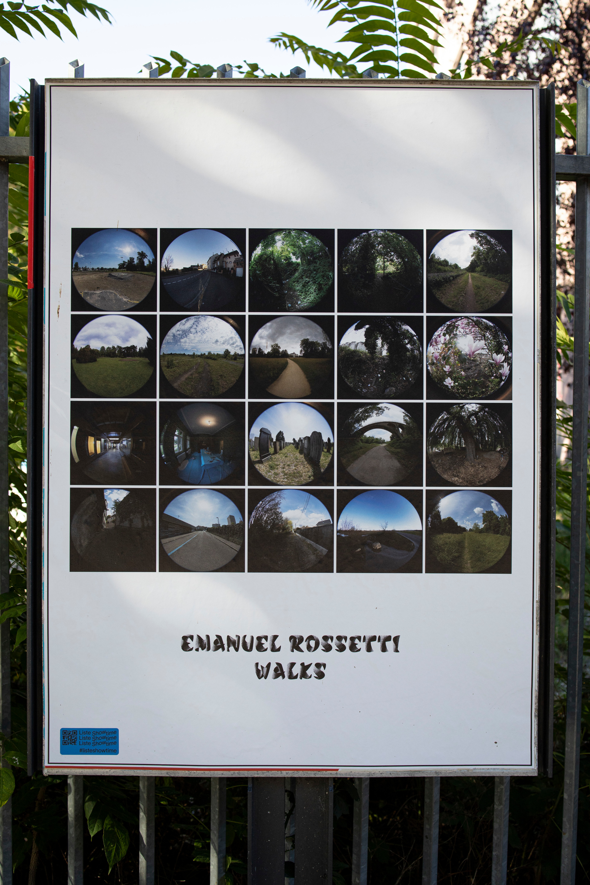 Emanuel Rossetti, “Walks”, 2020Poster für LISTE Art Fair, Basel, September 2020Photo Credit & Courtesy: der Künstler