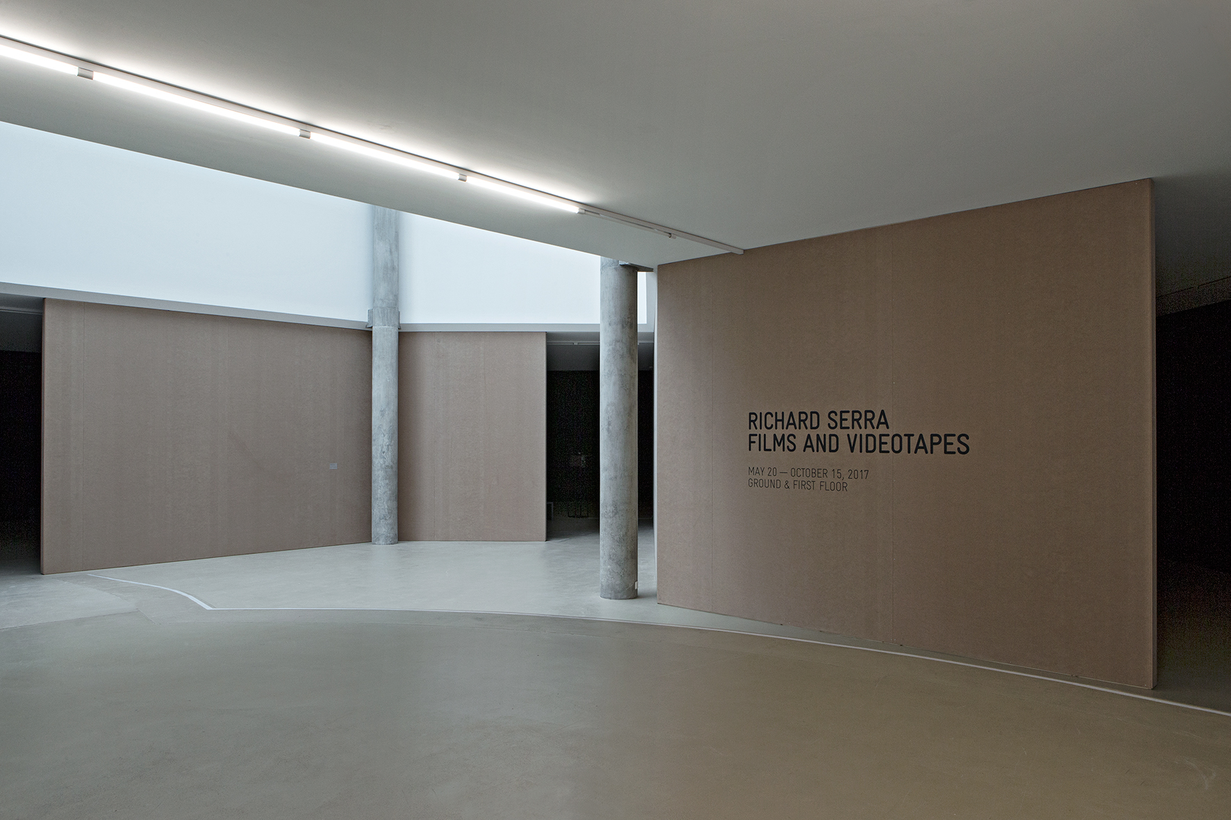 Ausstellungsansicht «Richard Serra», Foto: Gina Folly