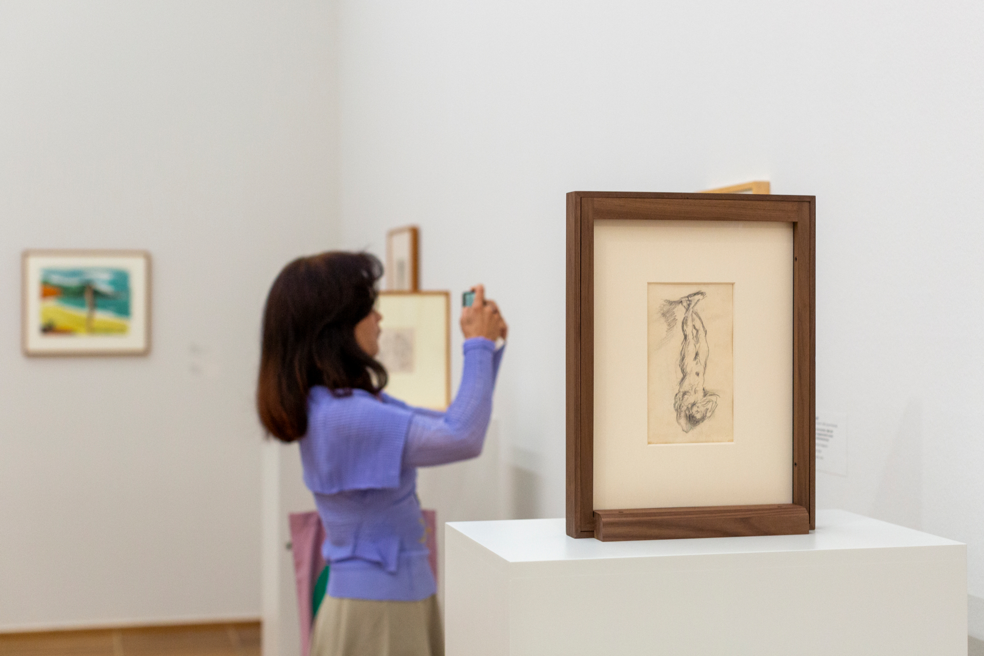 Jasper Johns - Der Künstler als Sammler, Ausstellungsansicht, 28.09.2023, Kunstmuseum Basel | Neubau, 2023. Foto: Julian Salinas
